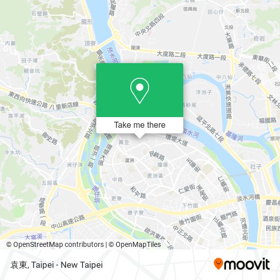 袁東 map