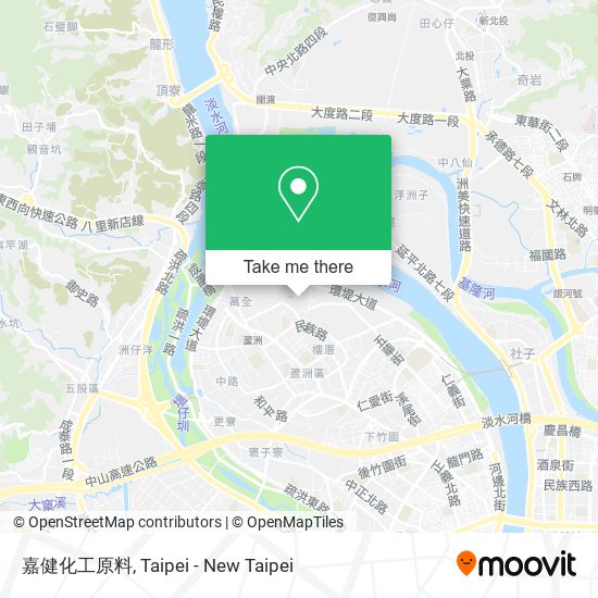 嘉健化工原料 map