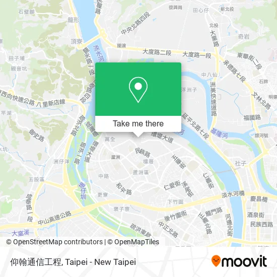 仰翰通信工程 map