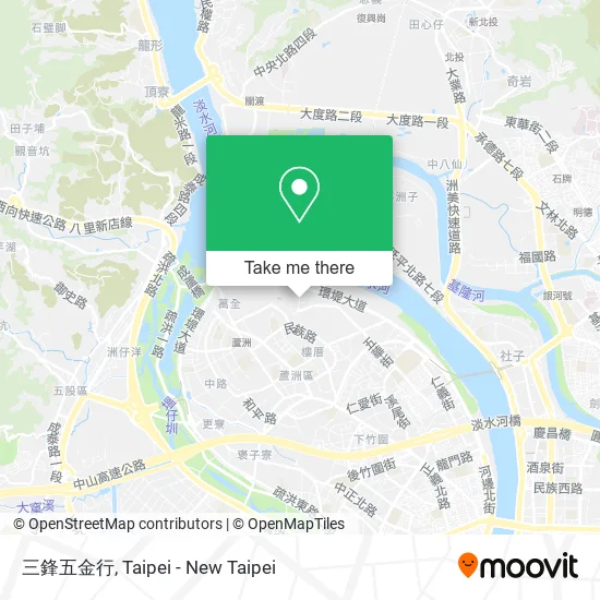 三鋒五金行地圖