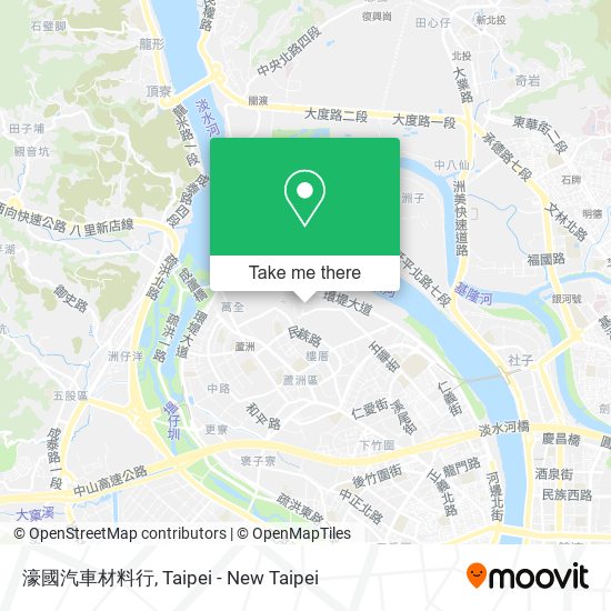 濠國汽車材料行 map
