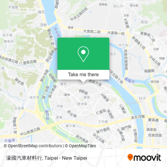 濠國汽車材料行地圖