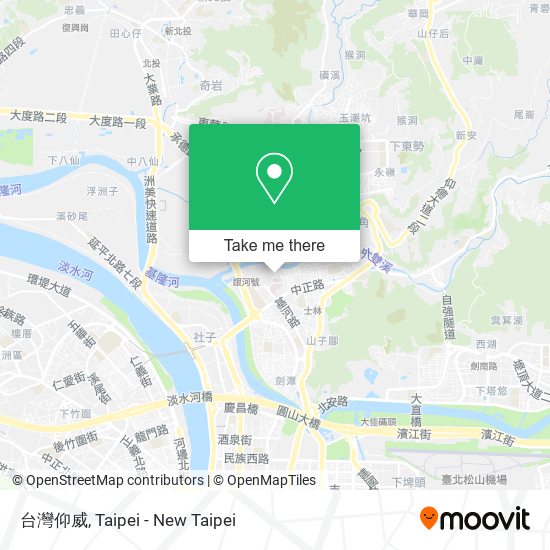 台灣仰威 map