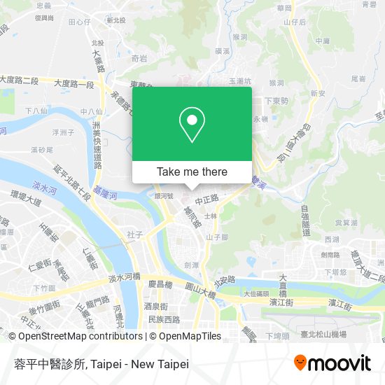 蓉平中醫診所 map