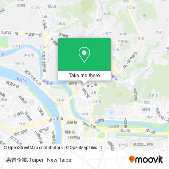 惠普企業 map