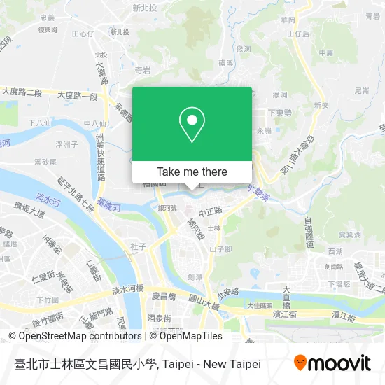 臺北市士林區文昌國民小學 map