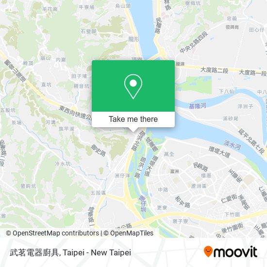 武茗電器廚具 map
