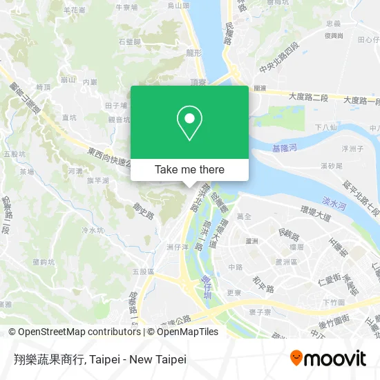 翔樂蔬果商行地圖