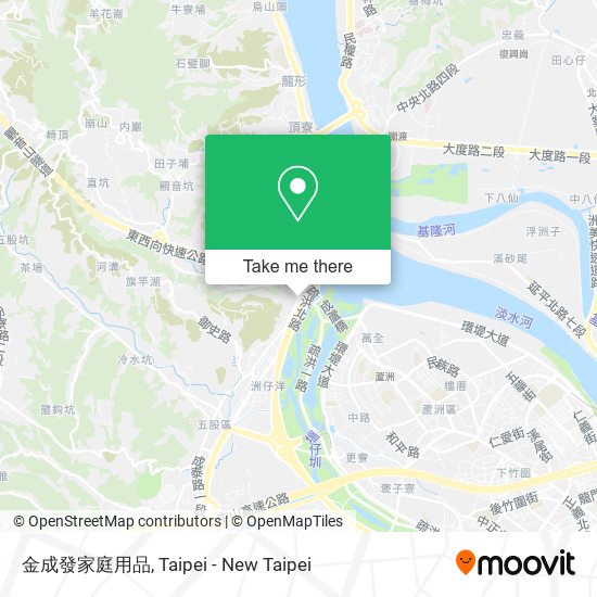 金成發家庭用品 map