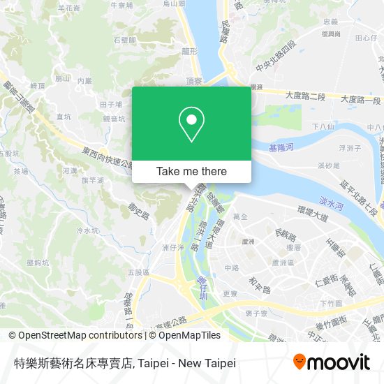 特樂斯藝術名床專賣店 map