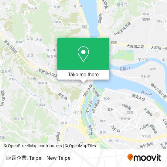 龍霆企業 map