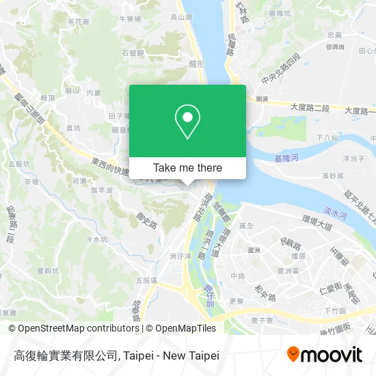 高復輪實業有限公司地圖
