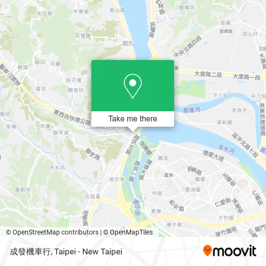 成發機車行 map