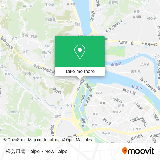 松芳風管 map