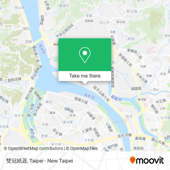 雙冠紙器 map