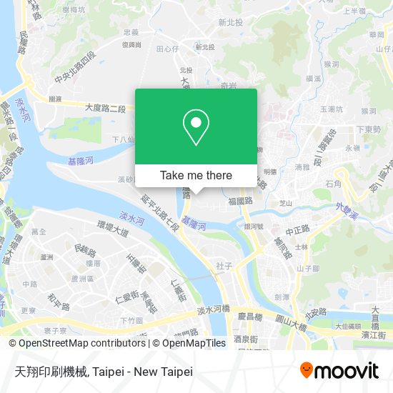 天翔印刷機械地圖