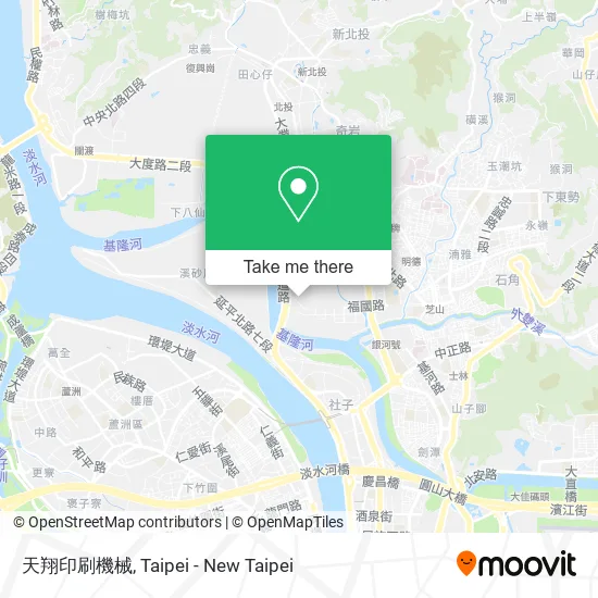 天翔印刷機械 map