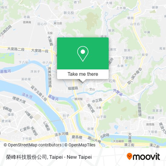 榮峰科技股份公司 map
