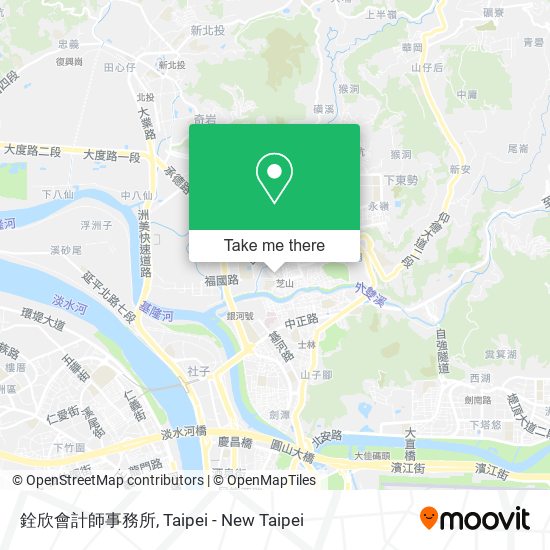 銓欣會計師事務所 map