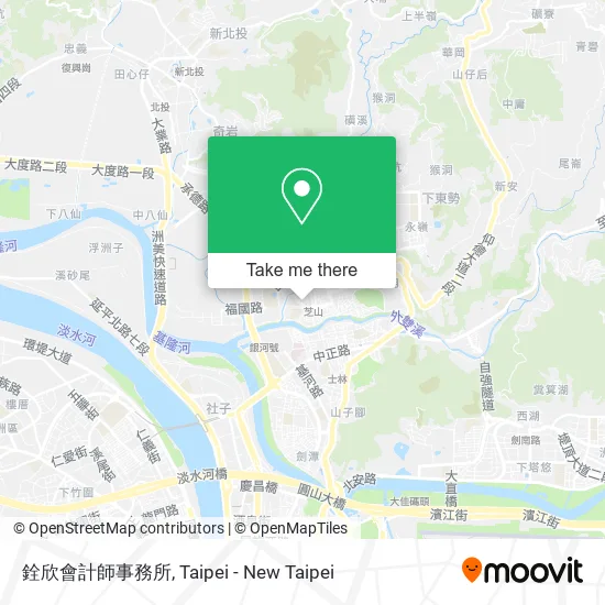 銓欣會計師事務所地圖