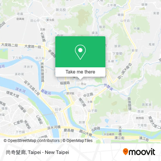 尚奇髮廊地圖