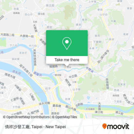 僑祥沙發工廠 map