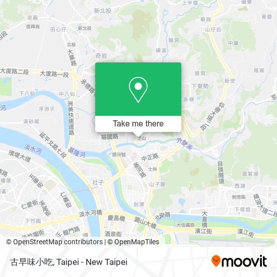 古早味小吃 map