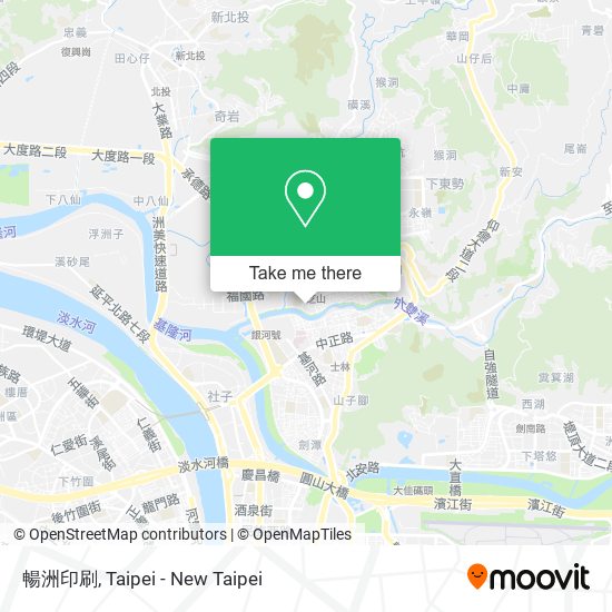 暢洲印刷 map