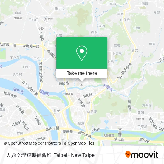大鼎文理短期補習班地圖