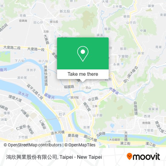 鴻欣興業股份有限公司 map