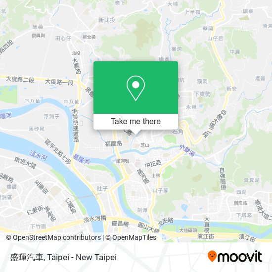 盛暉汽車 map