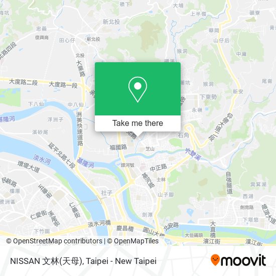 NISSAN 文林(天母) map