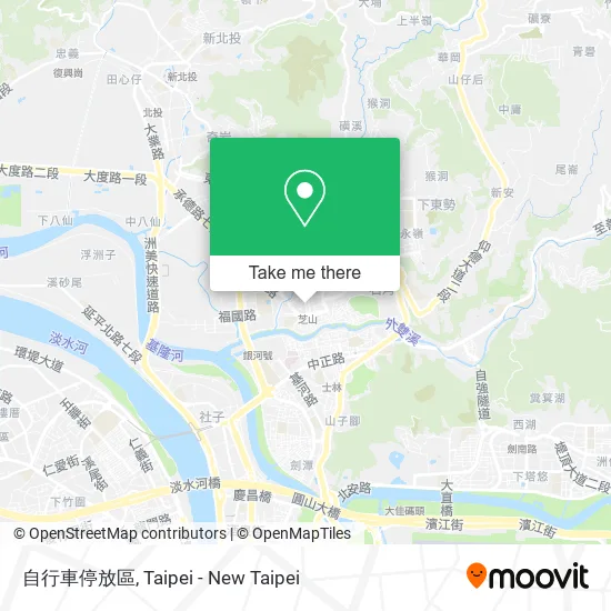 自行車停放區 map