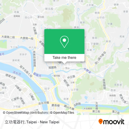 立功電器行 map