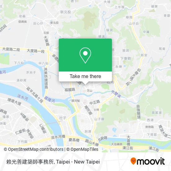 賴光善建築師事務所 map