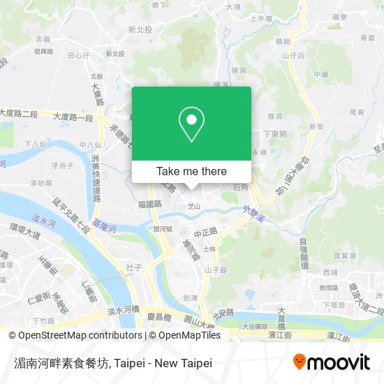 湄南河畔素食餐坊 map