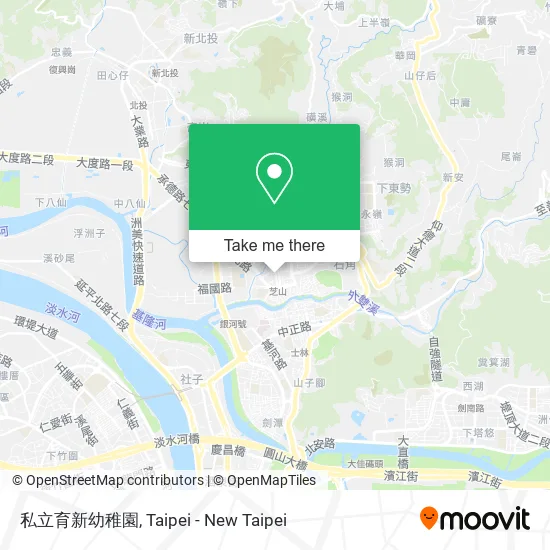 私立育新幼稚園地圖