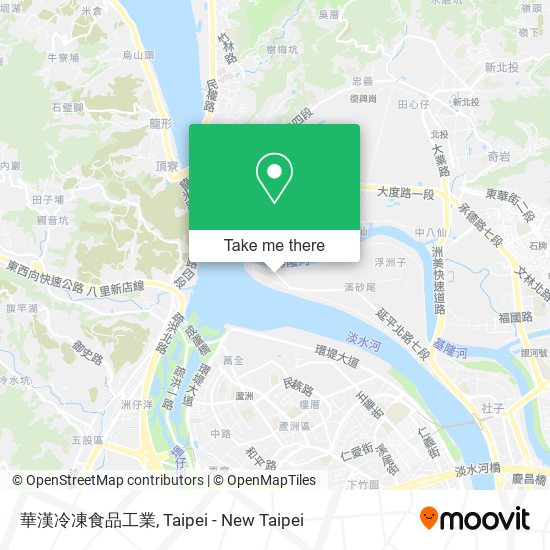 華漢冷凍食品工業 map