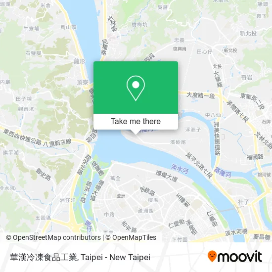 華漢冷凍食品工業 map