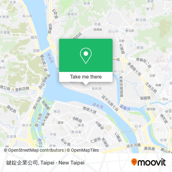 鍵錠企業公司 map