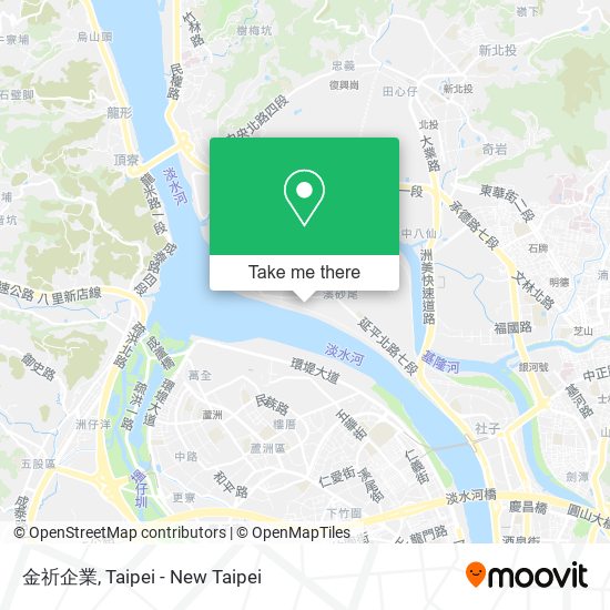 金祈企業 map