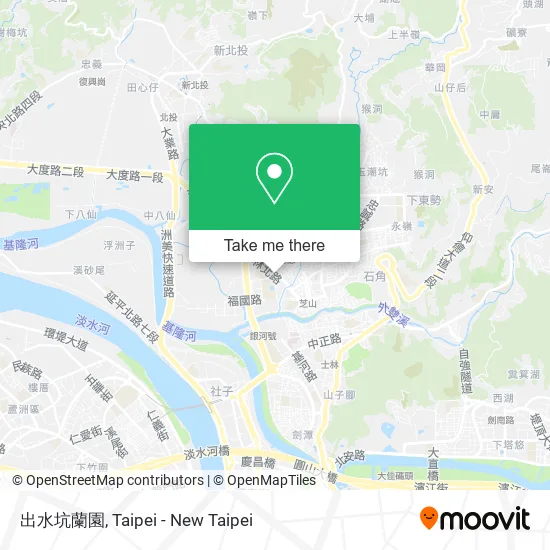 出水坑蘭園 map
