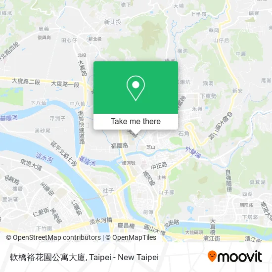 軟橋裕花園公寓大廈地圖