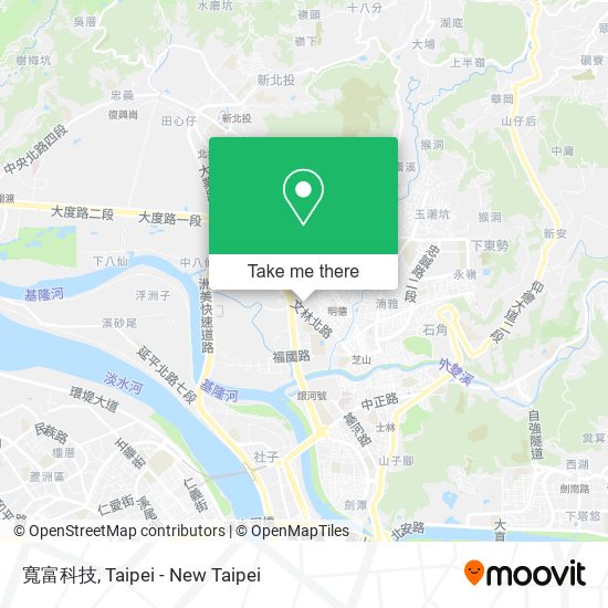 寬富科技 map