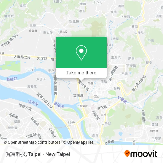 寬富科技地圖