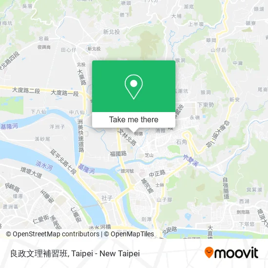 良政文理補習班地圖
