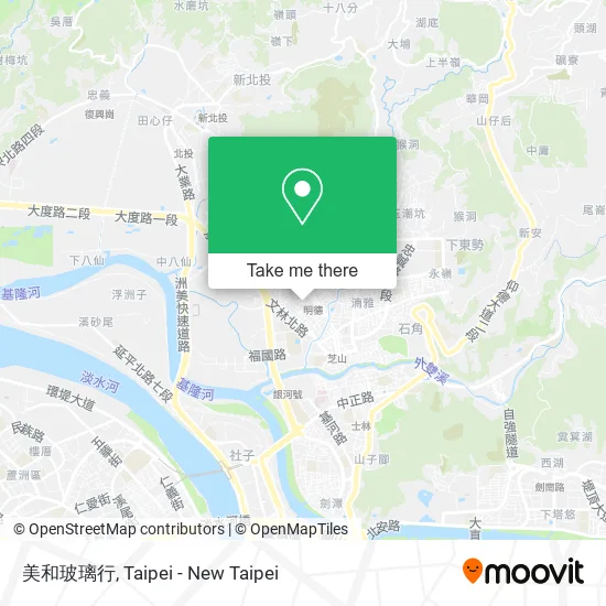 美和玻璃行地圖