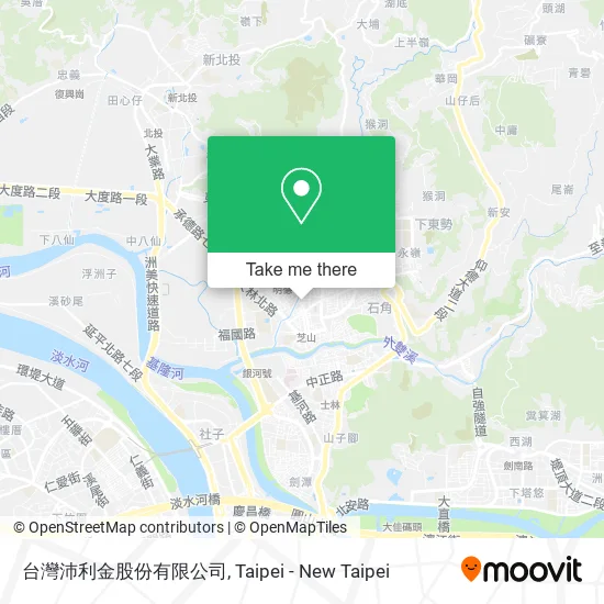 台灣沛利金股份有限公司地圖