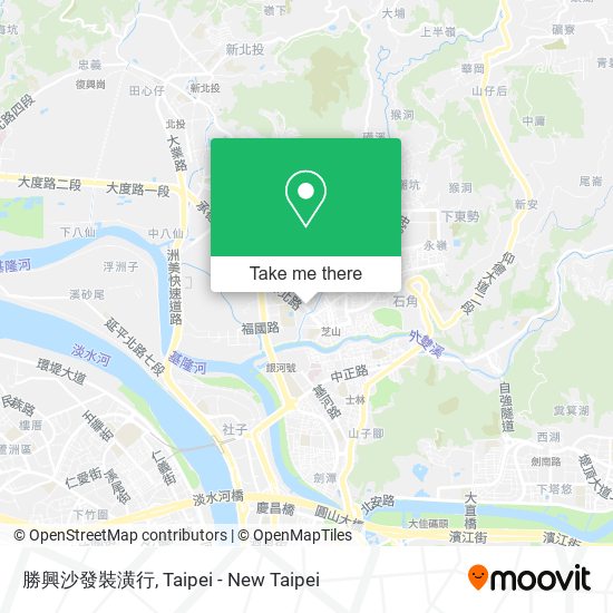 勝興沙發裝潢行 map