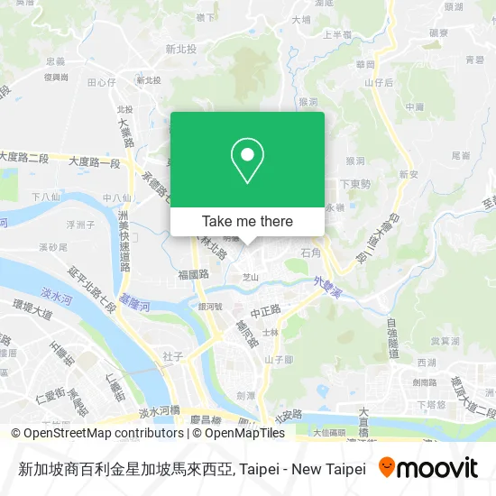 新加坡商百利金星加坡馬來西亞 map